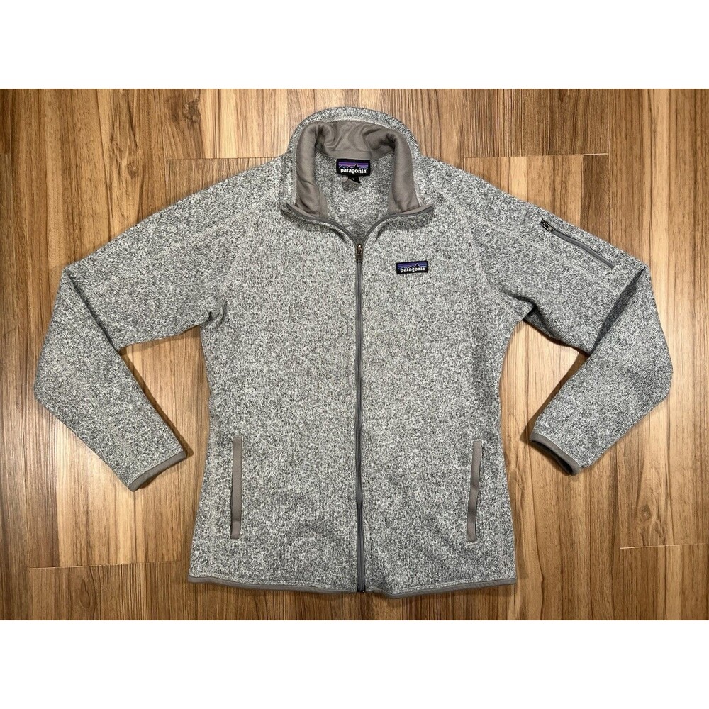 Patagonia Better Sweater Fleece Jacket Womens Size Large Gray